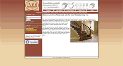 Desktop Screenshot of iveswoodturning.com