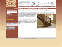 Tablet Screenshot of iveswoodturning.com